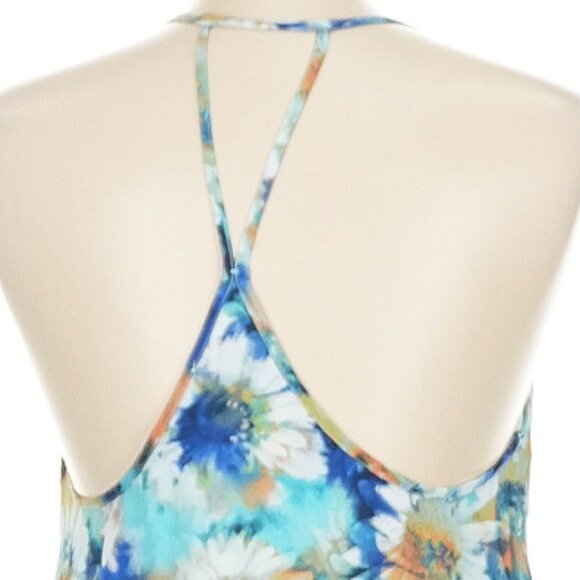 ASTR - Halter-Style Floral Tank Top - Picture 4 of 7